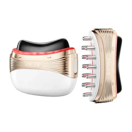 ANLAN 02-AGSY53-02A 2-in-1 Face and Head Massager